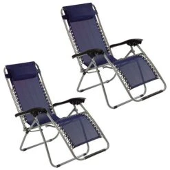 Garden Gear Zero Gravity Chair - Navy -Bloomyard Flower Shop G0883 2