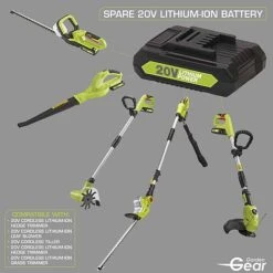 Garden Gear 20V Cordless Lithium-ion Telescopic Hedge Trimmer -Bloomyard Flower Shop G116820Garden20Gear20Spare20Battery202000x200020220ANN1