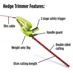 Garden Gear 600W Hedge Trimmer -Bloomyard Flower Shop G2759 8