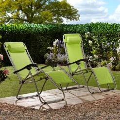 Garden Gear Zero Gravity Chair - Apple Green 11 Garden Gear Zero Gravity Chair - Apple Green -Bloomyard Flower Shop G3728 LS3