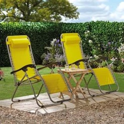 Garden Gear Zero Gravity Chair - Sunburst 10 Garden Gear Zero Gravity Chair - Sunburst -Bloomyard Flower Shop G3729 LS1